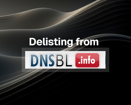 AUS DNSBL Probes Blacklist Check &amp; Removal Process