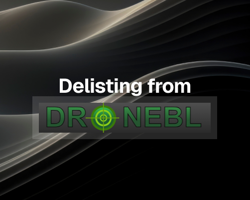 DroneBL DNSBL Blacklist Check &amp; Removal Process