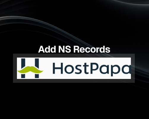How to Add NS Records in HostPapa 