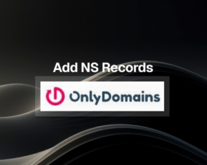 How to Add NS Records in Only Domains