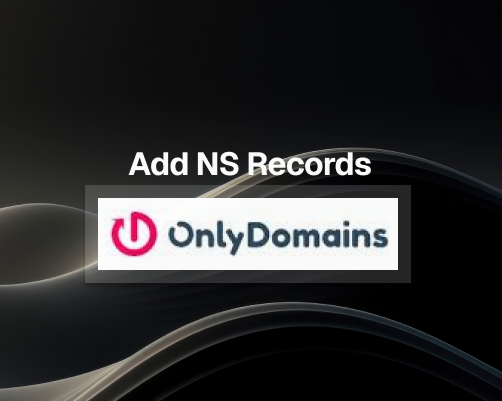 How to Add NS Records in Only Domains