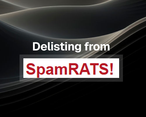 SpamRats NoPTR Blacklist Check &amp; Removal Process