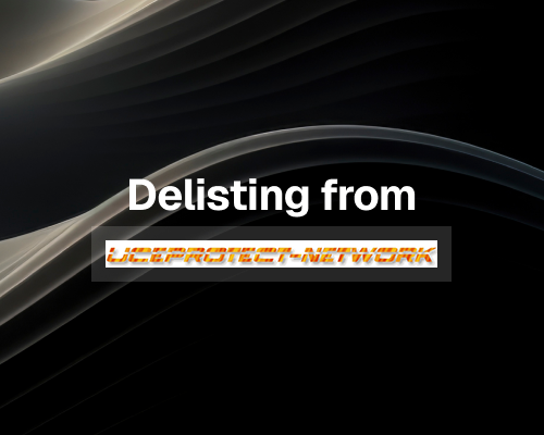 UCE Protect Level 2 Blacklist Check &amp; Removal Process