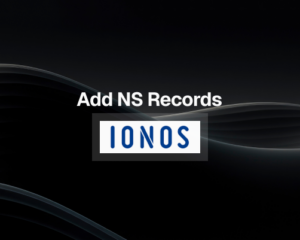 How to Add NS Records in Ionos