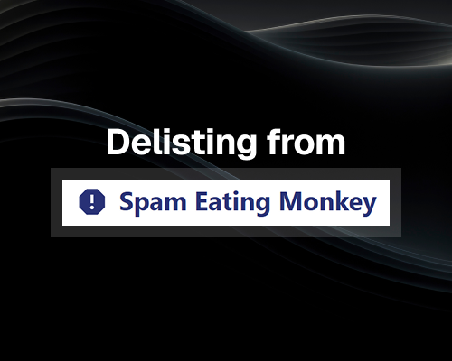 Spam Eating Monkey Blacklist Check &amp; Removal Process