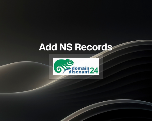How to Add NS Records in DomainDiscount24