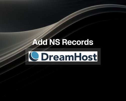 How to Add NS Records in Dreamhost