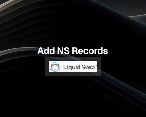 How to Add NS Records in Liquidweb