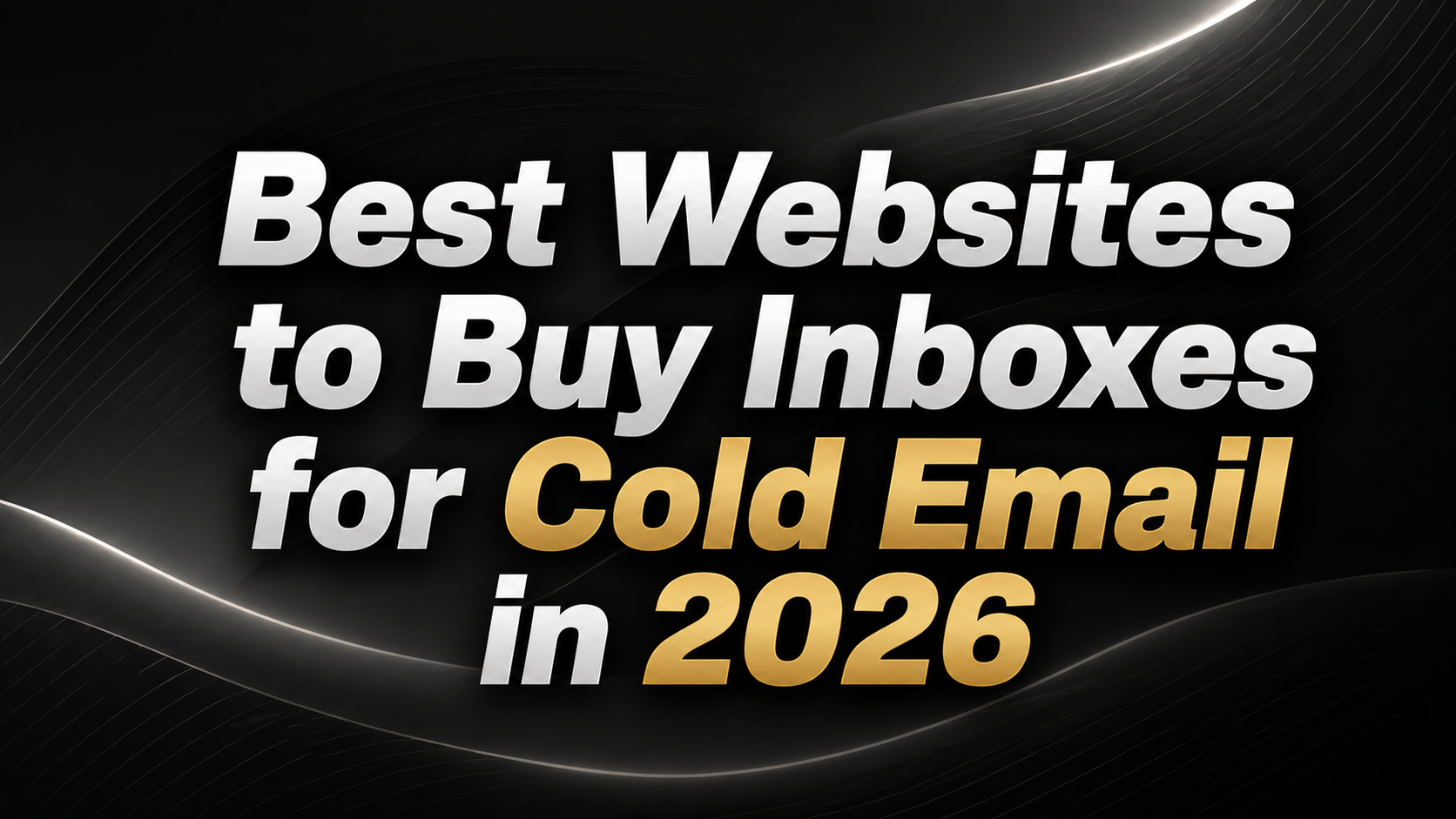 Best Websites to Buy Inboxes for Cold Email in 2026