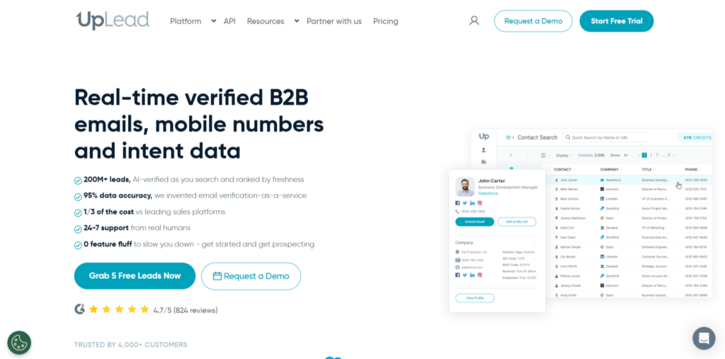 uplead growth tool