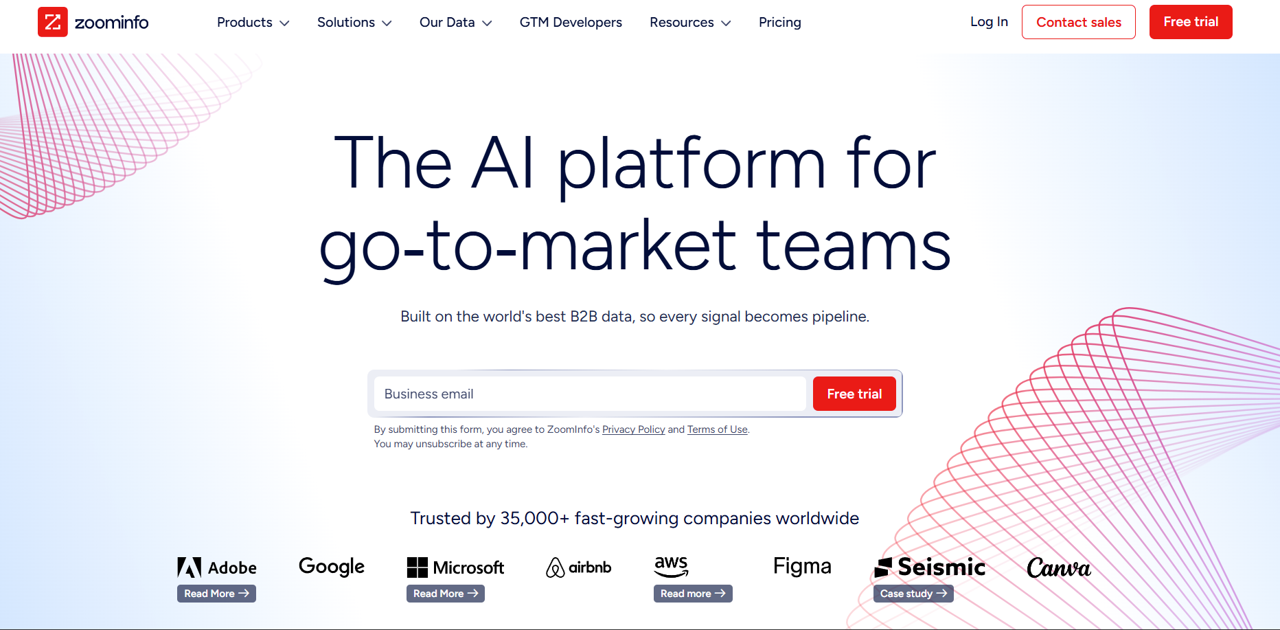 zoominfo lead gen tool